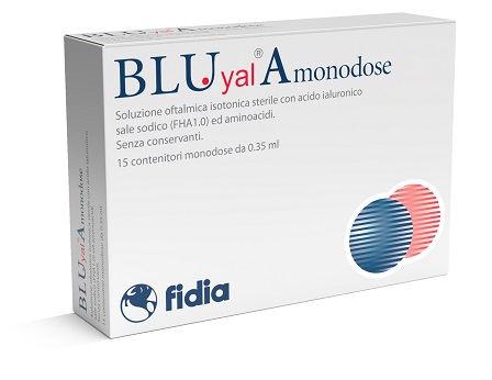 BLU YAL A MONODOSE GOCCE OCULARI 15 FLACONCINI 0,35 ML - Angeli Pharm