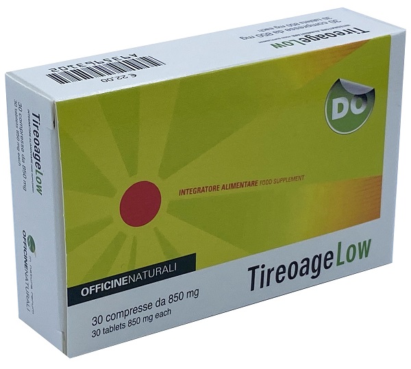 TIREOAGE LOW 30 COMPRESSE 850 MG - Angeli Pharm