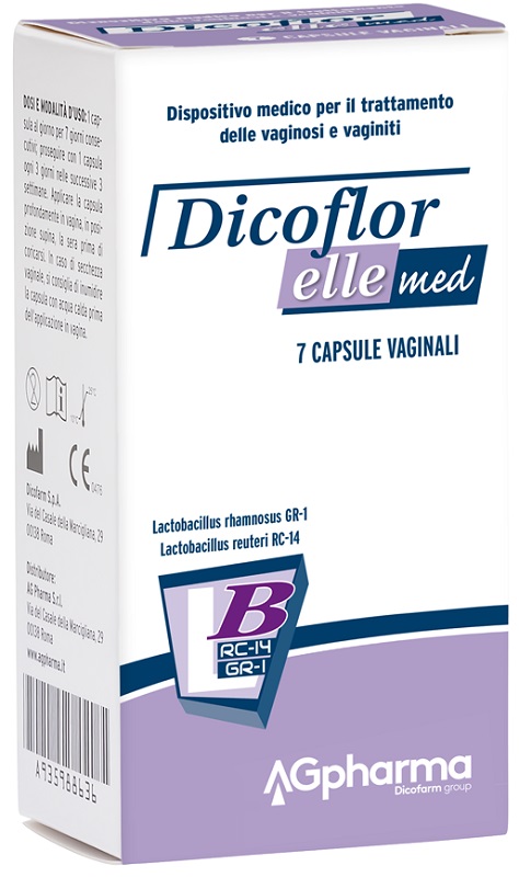 DICOFLOR ELLE MED 7 CAPSULE VAGINALI - Angeli Pharm