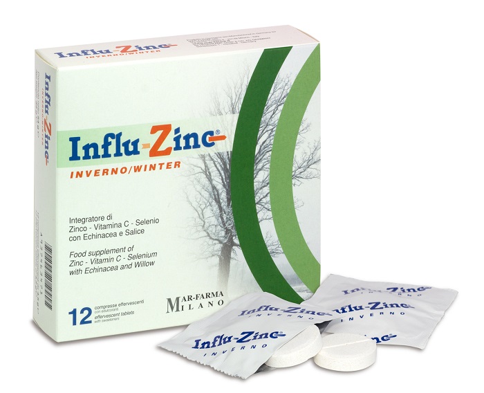 INFLUZINC INVERNO 12 COMPRESSE EFFERVESCENTI - Angeli Pharm