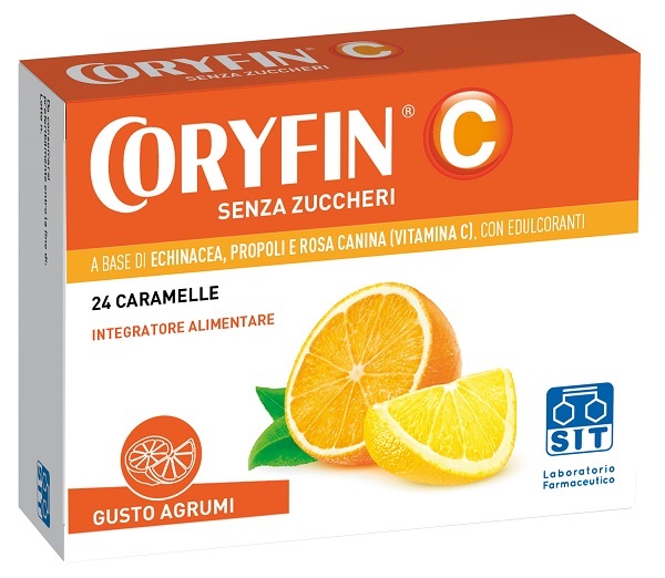 CORYFIN C SENZA ZUCCHERO AGRUMI 48 G - Angeli Pharm