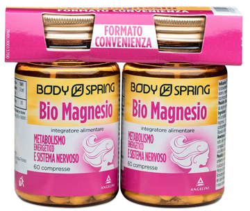 BODY SPRING BIPACK OS BIO MAGNESIO 60COMPRESSE - Angeli Pharm