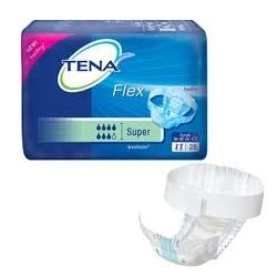 PANNOLONE A CINTURA PER INCONTINENZA TENA FLEX SUPER EXTRA LARGE 30 PEZZI - Angeli Pharm