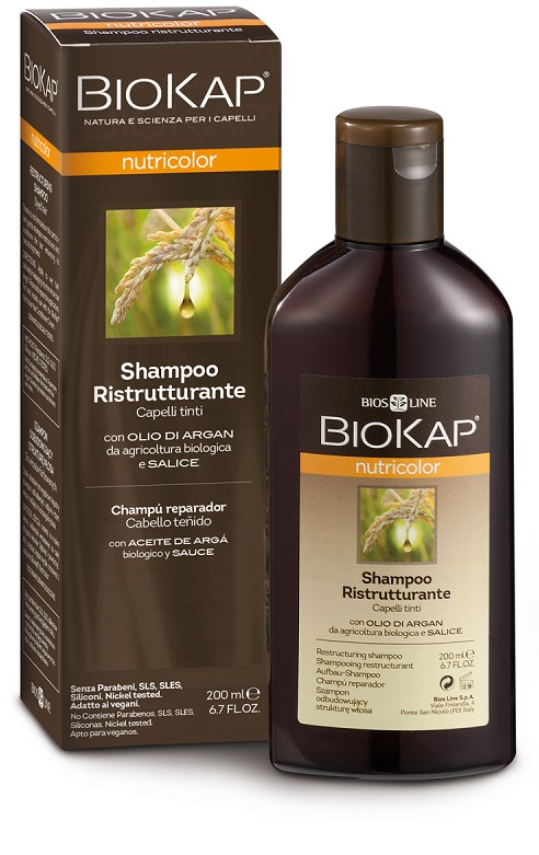 BIOKAP NUTRICOLOR SHAMPOO RISTRUTTURANTE 200 ML - Angeli Pharm