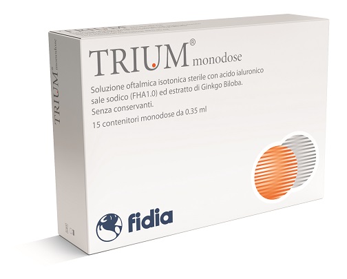 TRIUM MONODOSE GOCCE OCULARI 15 FLACONCINI - Angeli Pharm