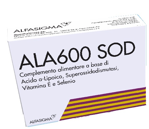 ALA600 SOD 20 COMPRESSE - Angeli Pharm