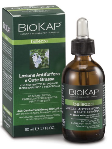 BIOKAP BELLEZZA LOZIONE ANTIFORFORA E CUTE GRASSA 50 ML BIOSLINE - Angeli Pharm