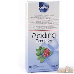 ACIDINA COMPLEX 20 TAVOLETTE - Angeli Pharm
