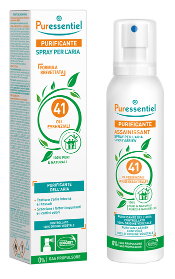 PURESSENTIEL PURIFICANTE SPRAY 41 OLI ESSENZIALI 200 ML - Angeli Pharm