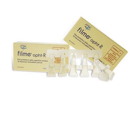 FILME OPHT-R LIQUIDO OFTALMICO PROTETTIVO 10 FLACONCINI 0,5 ML - Angeli Pharm