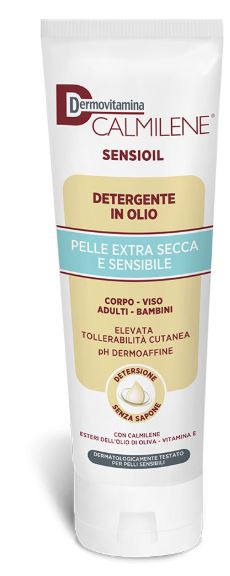 DERMOVITAMINA CALMILENE SENSIOIL DETERGENTE IN OLIO SENZA SAPONE PER PELLE EXTRA SECCA E SENSIBILE 250 ML - Angeli Pharm