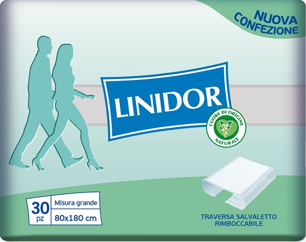 TRAVERSA LINIDOR 80 X 180 CM 30 PEZZI - Angeli Pharm