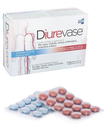 DIUREVASE 60 COMPRESSE 750 MG - Angeli Pharm