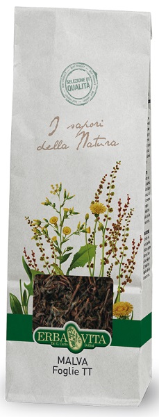 MALVA TAGLIO TISANA FOGLIE 100 G - Angeli Pharm
