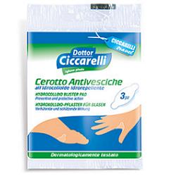 CEROTTO ANTIVESCICA IDROCOLLOIDALE IDROREPELLENTE 15X8 CM IN BUSTINA 3 PEZZI - Angeli Pharm