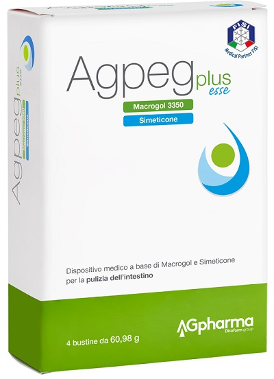 AGPEG PLUS ESSE 4 BUSTE OROSOLUBILI DA 60,98 G - Angeli Pharm