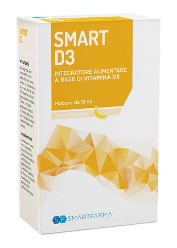 SMART D3 GOCCE 15 ML GUSTO BANANA - Angeli Pharm
