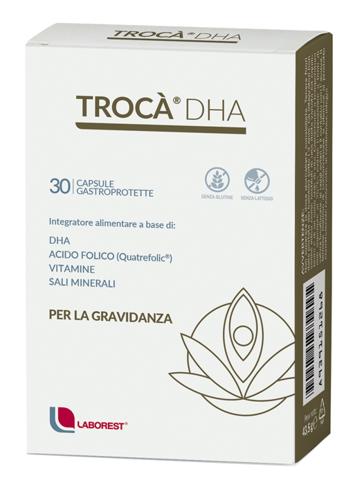 TROCA' DHA 30 CAPSULE - Angeli Pharm