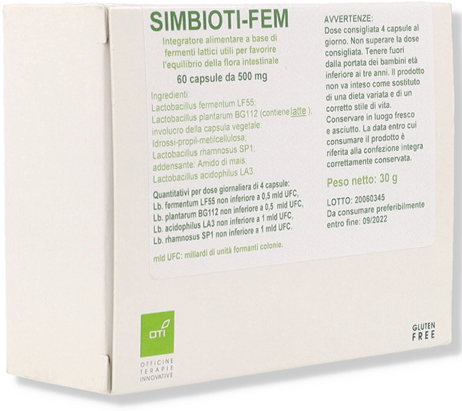 SIMBIOTI FEM 60 CAPSULE - Angeli Pharm