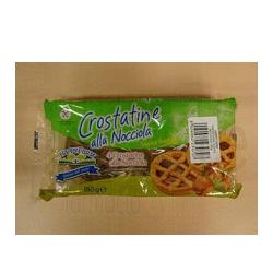 HAPPY FARM CROSTATA ALLA NOCCIOLA SENZA GLUTINE 180 G - Angeli Pharm