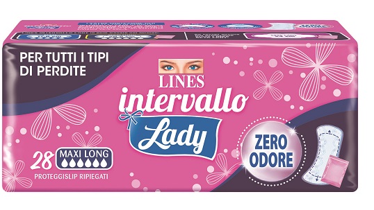 LINES INTERVALLO LADY MAXI L 28 PEZZI - Angeli Pharm