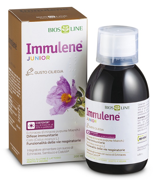 BIOSLINE IMMULENE JUNIOR 200 ML - Angeli Pharm