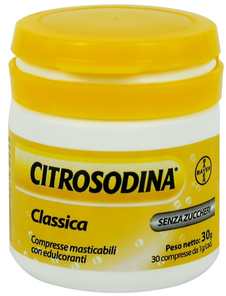 CITROSODINA CLASSICA 30 COMPRESSE MASTICABILI - Angeli Pharm
