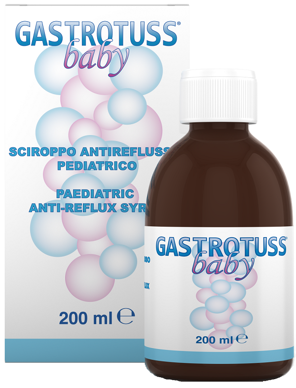 BABY SCIROPPO ANTIREFLUSSO GASTROTUSS 200 ML - Angeli Pharm
