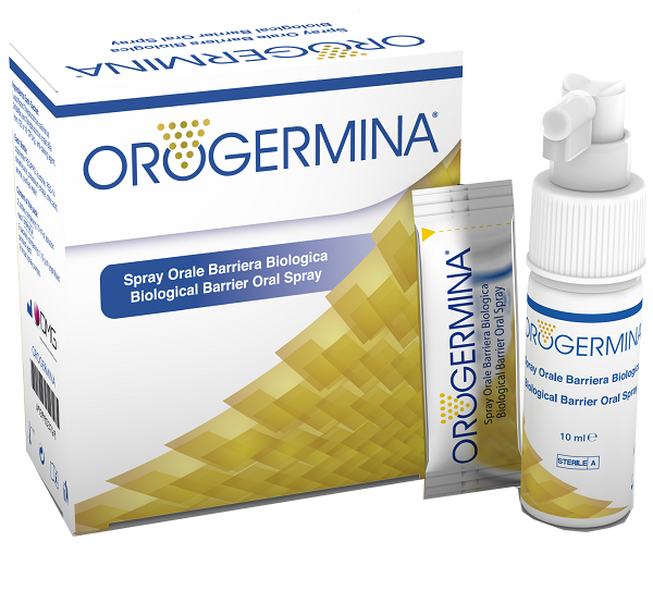 OROGERMINA SPRAY ORALE 2 FLACONI X 10 ML + 2 BUSTINE 1,15 G DI LIOFILIZZATO + 2 NEBULIZZATORI ORALI - Angeli Pharm