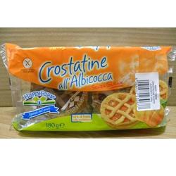 HAPPY FARM CROSTATA DI ALBICOCCHE SENZA GLUTINE 180 G - Angeli Pharm