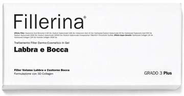 FILLERINA LABBRA E BOCCA BASE GRADO 3 PLUS DISPENSER BRUSH 5 ML - Angeli Pharm