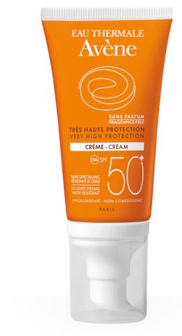 AVENE SOLARE CREMA SPF 50+ SENZA PROFUMO 50 ML - Angeli Pharm