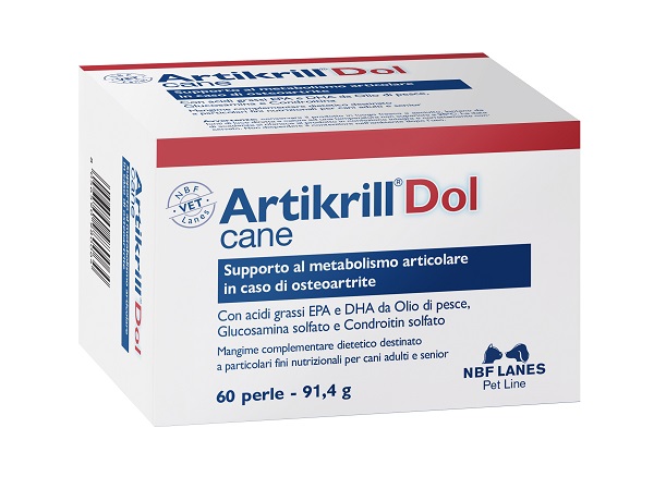ARTIKRILL DOL CANE BLISTER 60 PERLE - Angeli Pharm