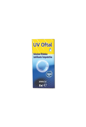 UV OFTAL SOLUZIONE OFTALMICA LUBRIFICANTE FOTOPROTETTIVA 10 ML - Angeli Pharm