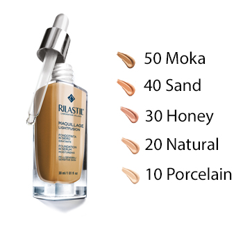RILASTIL MAQUILLAGE FONDOTINTA SIERO IDRATANTE PROTETTIVO 20 30 ML - Angeli Pharm