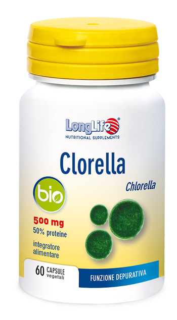 LONGLIFE CLORELLA BIO 60 CAPSULE VEGETALI - Angeli Pharm