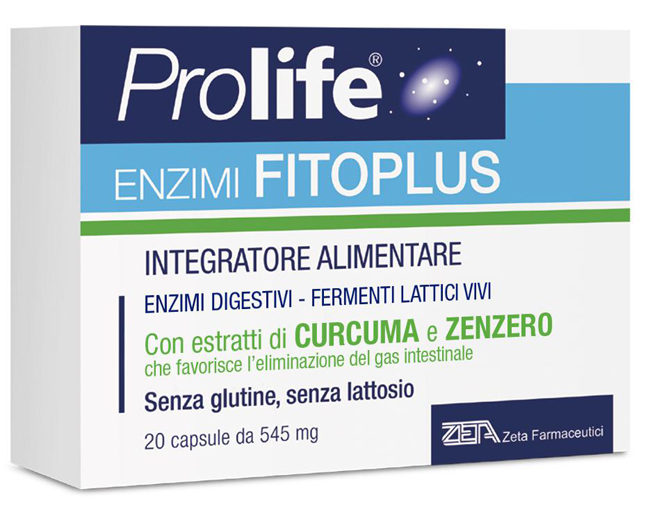 PROLIFE ENZIMI FITOPLUS 20 CAPSULE - Angeli Pharm