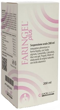 FARINGEL PLUS 200 ML CON ACIDO IALURONICO - Angeli Pharm