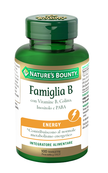FAMIGLIA B 100 TAVOLETTE - Angeli Pharm
