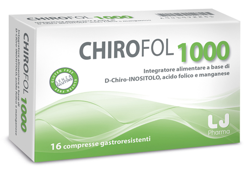 CHIROFOL 1000 16 COMPRESSE GASTRORESISTENTI - Angeli Pharm