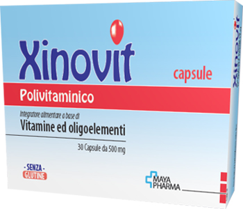 XINOVIT POLIVITAMINICO 30 CAPSULE DA 500 MG - Angeli Pharm