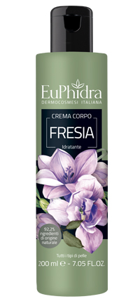EUPHIDRA CREMA CORPO IDRATANTE FRESIA IN FLACONE CON ETICHETTA - Angeli Pharm
