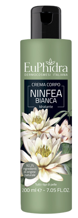 EUPHIDRA CREMA CORPO IDRATANTE NINFEA IN FLACONE CON ETICHETTA - Angeli Pharm