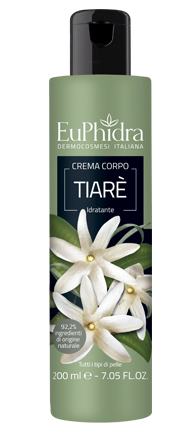 EUPHIDRA CREMA CORPO IDRATANTE TIARE' IN FLACONE CON ETICHETTA - Angeli Pharm