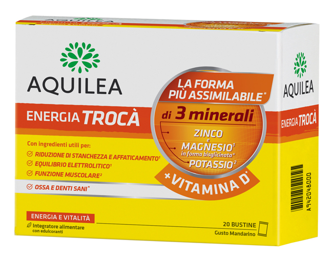 AQUILEA ENERGIA TROCA'+VIT D 20 BUSTINE - Angeli Pharm