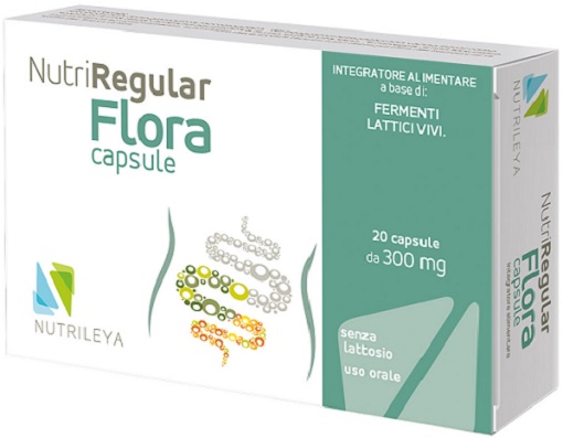 NUTRIREGULAR FLORA 20 CAPSULE - Angeli Pharm