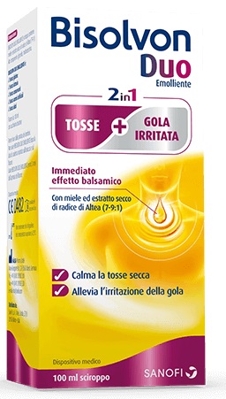 BISOLVON DUO SCIROPPO EMOLLIENTE 100 ML - Angeli Pharm