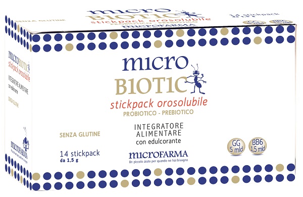 MICROBIOTIC STICK PACK 14 BUSTINE - Angeli Pharm