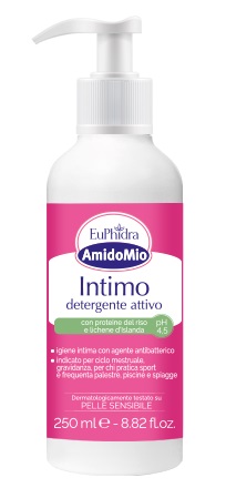 EUPHIDRA AMIDOMIO INTIMO DETERGENTE ATTIVO 250 ML - Angeli Pharm