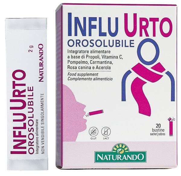 INFLU URTO OROSOLUBILE 20 BUSTINE DA 2 G - Angeli Pharm